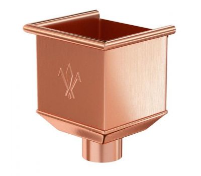 Водосборная воронка Медь 150/100 от производителя  Aquasystem по цене 43 639 р Водосборная воронка Медь 150/100 от производителя  Aquasystem по цене 43 639 р