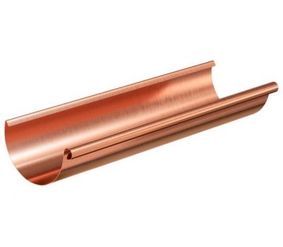 Водосточный желоб Медь 3.00м 150/100 от производителя  Aquasystem по цене 23 970 р Водосточный желоб Медь 3.00м 150/100 от производителя  Aquasystem по цене 23 970 р