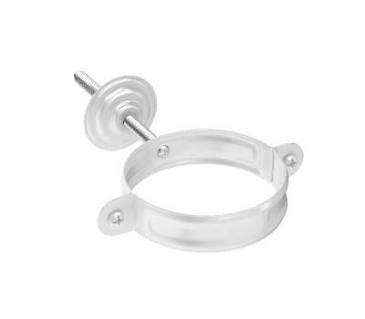 Комплект крепления трубы RAL 9003 Белый 150/100 от производителя  Aquasystem по цене 805 р Комплект крепления трубы RAL 9003 Белый 150/100 от производителя  Aquasystem по цене 805 р