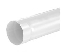Труба водосточная RAL 9003 Белый 1.00м 150/100