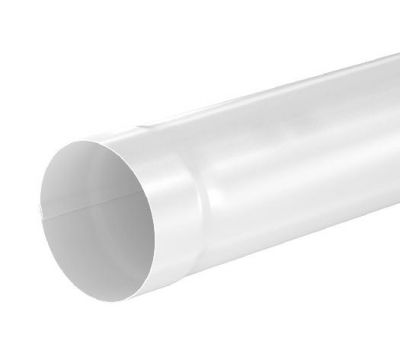 Труба водосточная RAL 9003 Белый 1.00м 150/100 от производителя  Aquasystem по цене 1 214 р