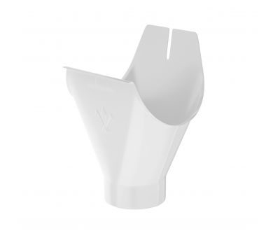 Воронка желоба RAL 9003 Белый 150/100 от производителя  Aquasystem по цене 1 057 р Воронка желоба RAL 9003 Белый 150/100 от производителя  Aquasystem по цене 1 057 р