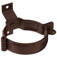Декоративный хомут трубы под дерево с комплектом крепления RAL 8017 Коричневый matt 150/100 Декоративный хомут трубы под дерево с комплектом крепления RAL 8017 Коричневый matt 150/100