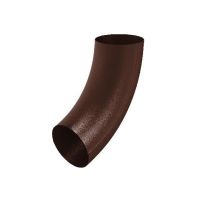 Колено трубы RAL 8017 Коричневый matt 125/90 Колено трубы RAL 8017 Коричневый matt 125/90