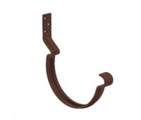 Крюк крепления желоба короткий RAL 8017 Коричневый matt 150/100 Крюк крепления желоба короткий RAL 8017 Коричневый matt 150/100