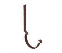 Крюк крепления желоба удлиненный с комплектом крепления RAL 8017 Коричневый matt 125/90 Крюк крепления желоба удлиненный с комплектом крепления RAL 8017 Коричневый matt 125/90
