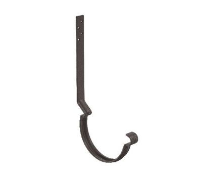 Крюк крепления желоба удлиненный с комплектом крепления RR 32 Тёмно-коричневый matt 125/90 от производителя  Aquasystem по цене 745 р