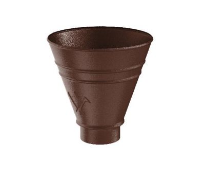 Воронка водосборная круглая RAL 8017 Коричневый matt 150/100 от производителя  Aquasystem по цене 5 707 р Воронка водосборная круглая RAL 8017 Коричневый matt 150/100 от производителя  Aquasystem по цене 5 707 р