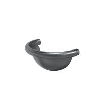 Заглушка универсальная  полукруглая RR 23 Маренго matt 125/90 Заглушка универсальная  полукруглая RR 23 Маренго matt 125/90