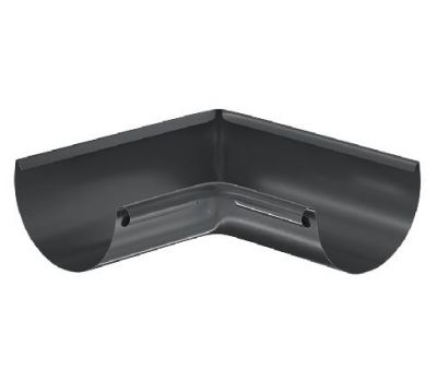 Угол желоба, внутренний 90° RAL 7024 Тёмно-серый 125/90 от производителя  Aquasystem по цене 797 р Угол желоба, внутренний 90° RAL 7024 Тёмно-серый 125/90 от производителя  Aquasystem по цене 797 р