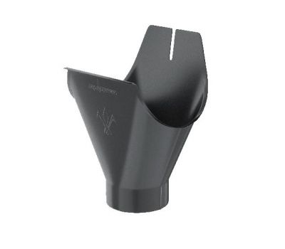 Воронка желоба RAL 7024 Тёмно-серый 150/100 от производителя  Aquasystem по цене 1 057 р Воронка желоба RAL 7024 Тёмно-серый 150/100 от производителя  Aquasystem по цене 1 057 р