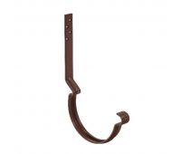 Крюк крепления желоба длинный модернизированный RAL 8017 Тёмно Коричневый 125/90 Крюк крепления желоба длинный модернизированный RAL 8017 Тёмно Коричневый 125/90
