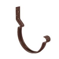 Крюк крепления желоба короткий RAL 8017 Тёмно Коричневый 125/90 Крюк крепления желоба короткий RAL 8017 Тёмно Коричневый 125/90