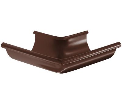 Угол желоба, наружный 90° RAL 8017 Коричневый 150/100 от производителя Aquasystem по цене 2 630 р Угол желоба, наружный 90° RAL 8017 Коричневый 150/100 от производителя Aquasystem по цене 2 630 р