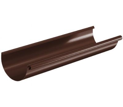 Водосточный желоб RAL 8017 Тёмно Коричневый 3.00м 125/90 от производителя  Aquasystem по цене 2 419 р Водосточный желоб RAL 8017 Тёмно Коричневый 3.00м 125/90 от производителя  Aquasystem по цене 2 419 р