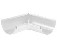 Угол желоба, внутренний 90° RR 20 Мраморно-белый 125/90 Угол желоба, внутренний 90° RR 20 Мраморно-белый 125/90