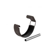 Соединитель желоба в комплекте RR 32 Тёмно-коричневый 150/100 Соединитель желоба в комплекте RR 32 Тёмно-коричневый 150/100