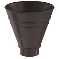 Воронка водосборная круглая RR 32 Тёмно-коричневый 150/100 Воронка водосборная круглая RR 32 Тёмно-коричневый 150/100