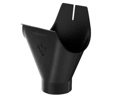 Воронка желоба RAL 9005 Чёрный 125/90 от производителя  Aquasystem по цене 514 р