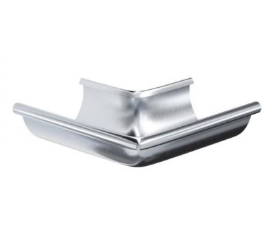 Угол желоба, наружный 90° Оцинкованный 150/100 от производителя  Aquasystem по цене 1 503 р Угол желоба, наружный 90° Оцинкованный 150/100 от производителя  Aquasystem по цене 1 503 р