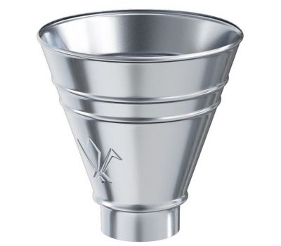 Воронка водосборная круглая Оцинкованный 150/100 от производителя  Aquasystem по цене 2 544 р Воронка водосборная круглая Оцинкованный 150/100 от производителя  Aquasystem по цене 2 544 р