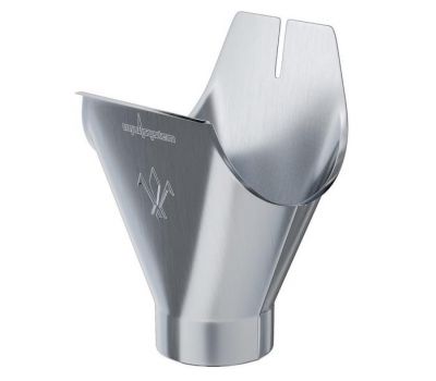 Воронка желоба Оцинкованный 150/100 от производителя  Aquasystem по цене 672 р Воронка желоба Оцинкованный 150/100 от производителя  Aquasystem по цене 672 р