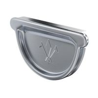 Заглушка универсальная с резиновым уплотнителем  Оцинкованный 125/90