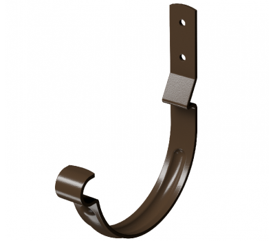 Карнизный крюк короткий D125, КАШТАН (RAL 8017) от производителя  Docke по цене 400 р Карнизный крюк короткий D125, КАШТАН (RAL 8017) от производителя  Docke по цене 400 р