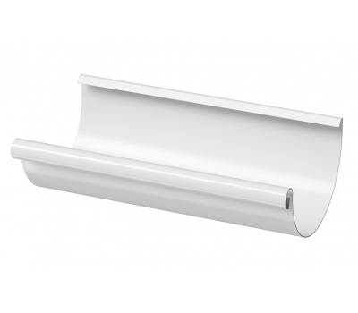 Водосточный желоб 3 м ПЛОМБИР (RAL 9010) от производителя  Docke по цене 1 990 р