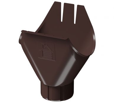 Воронка желоба D125, ШОКОЛАД (RAL 8019) от производителя  Docke по цене 830 р Воронка желоба D125, ШОКОЛАД (RAL 8019) от производителя  Docke по цене 830 р