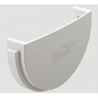 Заглушка желоба Белая Заглушка желоба Белая