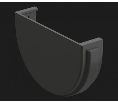 Заглушка желоба  Premium Графит от производителя  Docke по цене 109 р