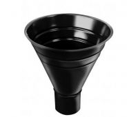Воронка водосборная Чёрный (RAL 9005) Воронка водосборная Чёрный (RAL 9005)