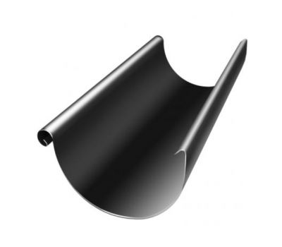 Водосточный желоб 3м Чёрный (RAL 9005) от производителя  Grand Line по цене 1 740 р Водосточный желоб 3м Чёрный (RAL 9005) от производителя  Grand Line по цене 1 740 р