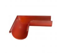 Угловой элемент внешний 90° Кирпичный (RAL 8004)