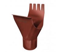 Воронка водосточная Кирпичный (RAL 8004)