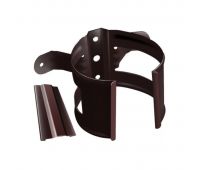Кронштейн трубы (на дерево) Коричневый (RAL 8017)