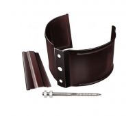 Кронштейн трубы (на кирпич) Коричневый (RAL 8017)