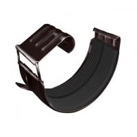 Соединитель для желоба Коричневый (RAL 8017) Соединитель для желоба Коричневый (RAL 8017)