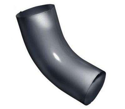 Колено трубы Серый (RAL 7024) от производителя  Grand Line по цене 740 р Колено трубы Серый (RAL 7024) от производителя  Grand Line по цене 740 р