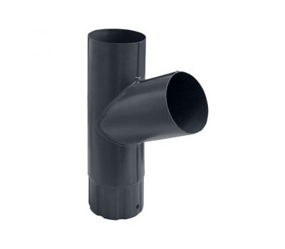 Тройник трубы Серый (RAL 7024) от производителя  Grand Line по цене 3 090 р