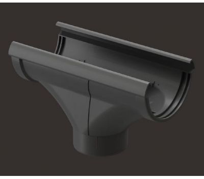 Воронка желоба пластик Lux ПВХ Графит от производителя  Docke по цене 761 р Воронка желоба пластик Lux ПВХ Графит от производителя  Docke по цене 761 р