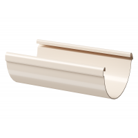 Водосточный желоб 3м LUX ПВХ Латте