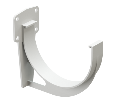 Кронштейн желоба пластиковый Premium ПВХ Пломбир от производителя Docke по цене 70 р Кронштейн желоба пластиковый Premium ПВХ Пломбир от производителя Docke по цене 70 р