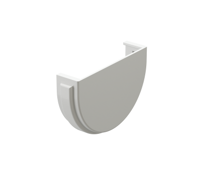 Заглушка желоба универсальная Premium ПВХ Пломбир от производителя Docke по цене 103 р Заглушка желоба универсальная Premium ПВХ Пломбир от производителя Docke по цене 103 р