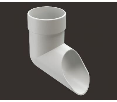 Отвод Lux ПВХ Пломбир от производителя  Docke по цене 440 р Отвод Lux ПВХ Пломбир от производителя  Docke по цене 440 р