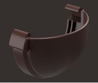 Заглушка желоба Шоколад Заглушка желоба Шоколад